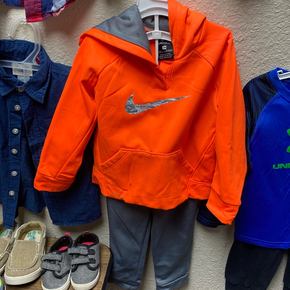 Nike Hoodie Set Boys